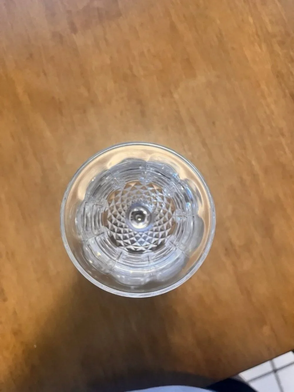 Vintage Anchor Hocking Crystal Wine Glass From The Legacy Collection